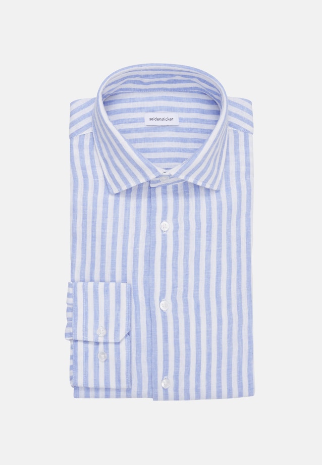 Shaped Business shirt Stripe in Light Blue |  Seidensticker Onlineshop