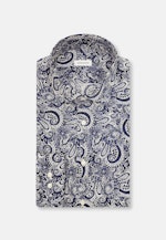 Shaped Business shirt Print in Dark Blue |  Seidensticker Onlineshop