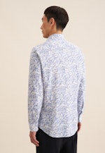 Shaped Business shirt Floral in Light Blue |  Seidensticker Onlineshop