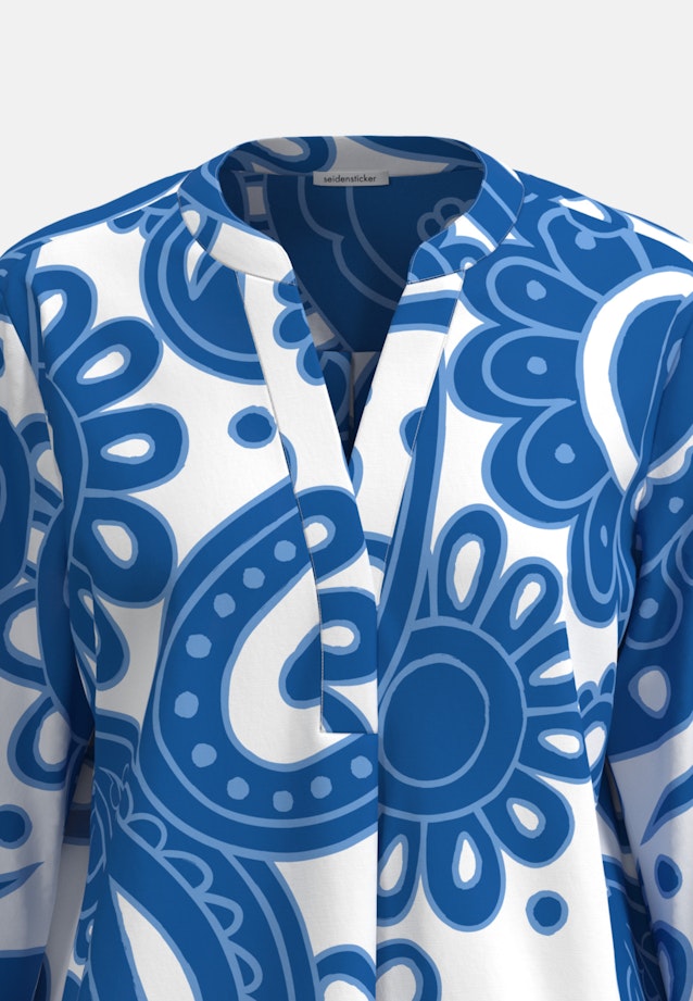 Tunika Paisley in Mittelblau |  Seidensticker Onlineshop