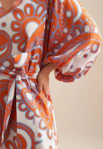 Robe Paisley in Orange |  Seidensticker Onlineshop