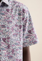 Regular Business Hemd Druck in Grün |  Seidensticker Onlineshop