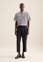 Regular Business Hemd Druck in Grün |  Seidensticker Onlineshop