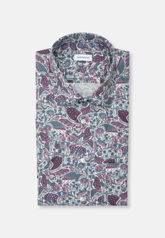 Regular Business Hemd Druck in Grün |  Seidensticker Onlineshop