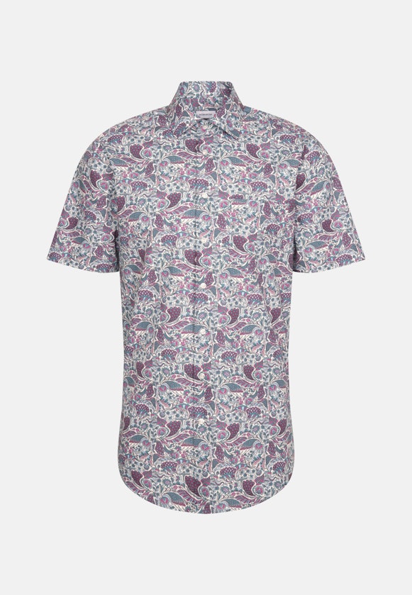 Regular Business Hemd Druck in Grün |  Seidensticker Onlineshop