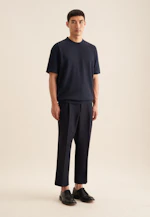 T-Shirt Uni in Dunkelblau |  Seidensticker Onlineshop