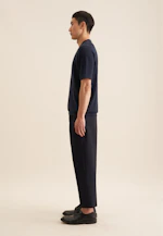 T-Shirt Uni in Dunkelblau |  Seidensticker Onlineshop