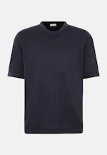 T-Shirt Uni in Dunkelblau |  Seidensticker Onlineshop
