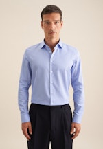 Slim Business Hemd Streifen in Hellblau |  Seidensticker Onlineshop