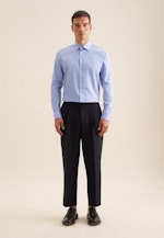 Slim Business Hemd Streifen in Hellblau |  Seidensticker Onlineshop