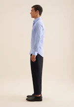 Slim Business Hemd Streifen in Hellblau |  Seidensticker Onlineshop