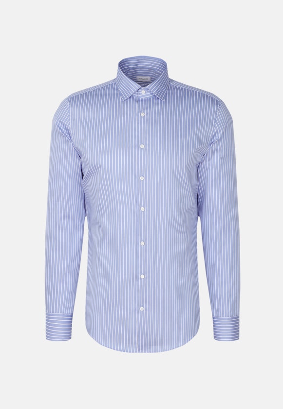 Slim Business Hemd Streifen in Hellblau |  Seidensticker Onlineshop