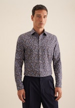 Slim Chemise d'affaires Floral in Marron |  Seidensticker Onlineshop