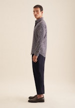 Slim Business Hemd Floral in Braun |  Seidensticker Onlineshop