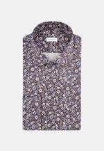 Slim Business Hemd Floral in Braun |  Seidensticker Onlineshop