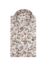 Slim Business Hemd Druck in Orange |  Seidensticker Onlineshop