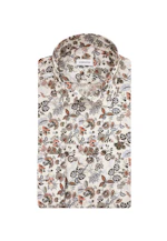 Slim Chemise d'affaires Imprimé in Orange |  Seidensticker Onlineshop