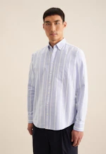 Regular Casual shirt Stripe in Light Blue |  Seidensticker Onlineshop