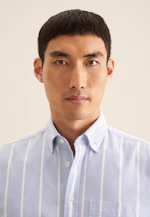 Regular Casual shirt Stripe in Light Blue |  Seidensticker Onlineshop