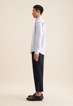 Regular Casual Hemd Streifen in Hellblau |  Seidensticker Onlineshop