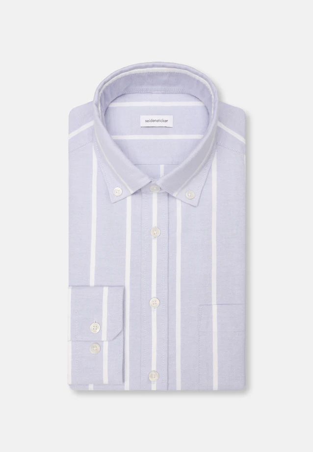 Regular Casual shirt Stripe in Light Blue |  Seidensticker Onlineshop
