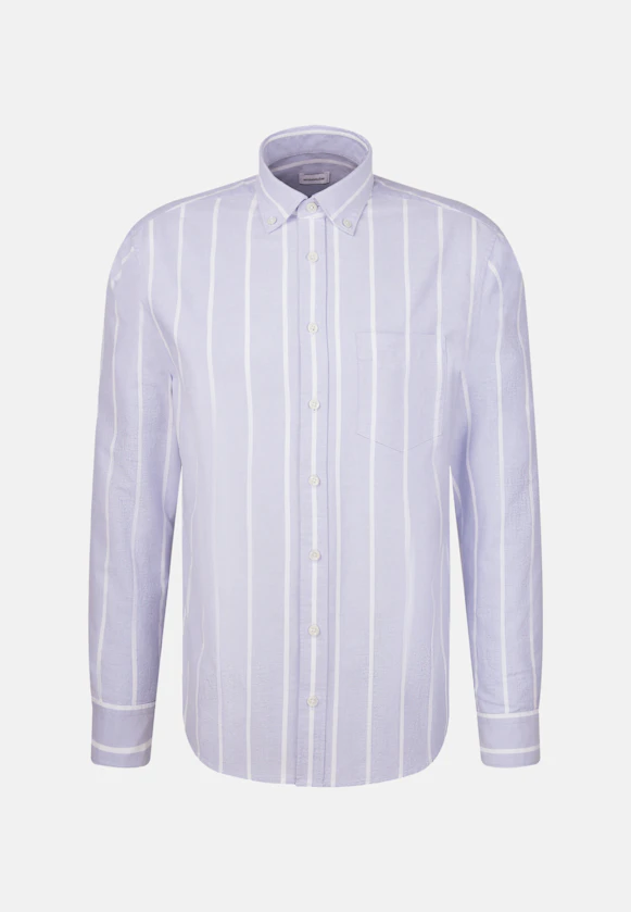Regular Casual shirt Stripe in Light Blue |  Seidensticker Onlineshop