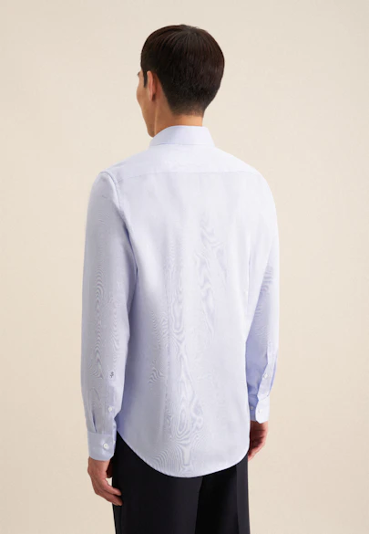 Slim Chemise d'affaires rayures in Bleu Clair |  Seidensticker Onlineshop