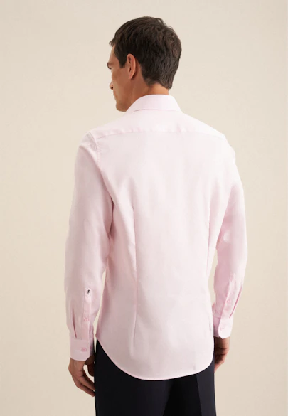Shaped Business shirt Uni in Pink |  Seidensticker Onlineshop