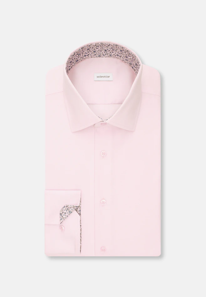 Shaped Chemise d'affaires Uni dans Rose Fuchsia | Boutique en ligne Seidensticker