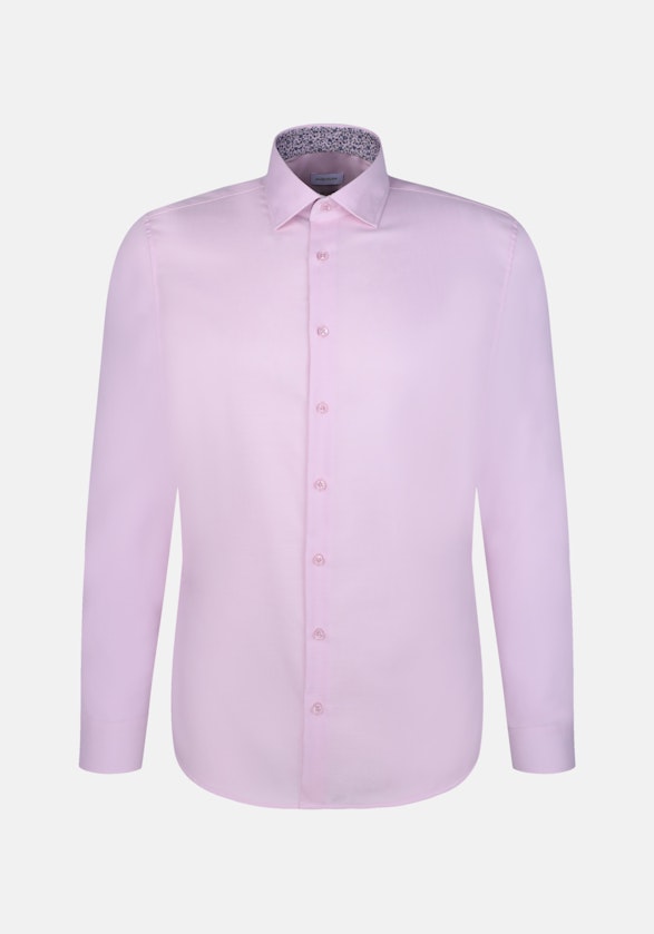 Shaped Chemise d'affaires Uni in Rose Fuchsia | Seidensticker Onlineshop