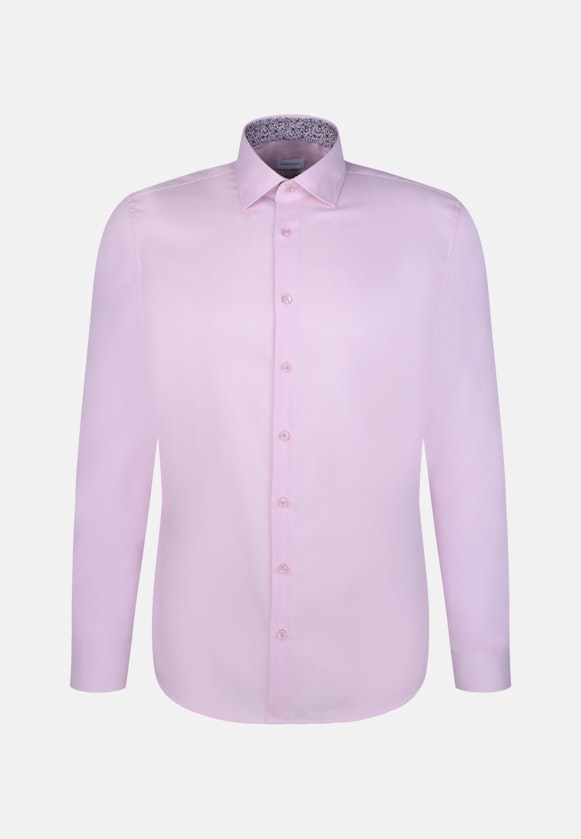 Shaped Business Hemd Uni in Rosa/Pink |  Seidensticker Onlineshop