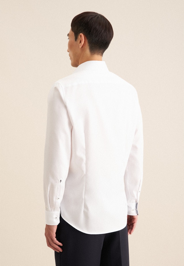Shaped Chemise d'affaires Uni in Blanc |  Seidensticker Onlineshop