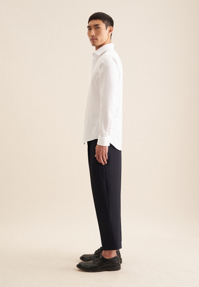 Shaped Chemise d'affaires Uni in Blanc |  Seidensticker Onlineshop