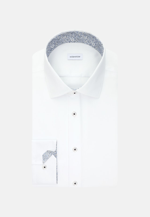 Shaped Chemise d'affaires Uni in Blanc |  Seidensticker Onlineshop