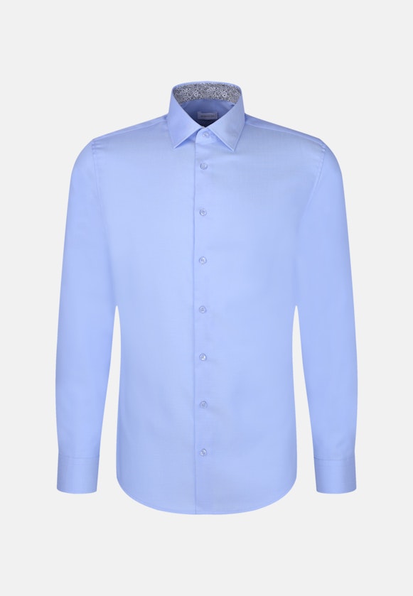 Shaped Business shirt Uni in Light Blue |  Seidensticker Onlineshop