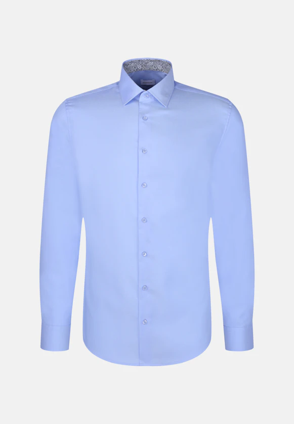 Shaped Business Hemd Uni in Hellblau |  Seidensticker Onlineshop