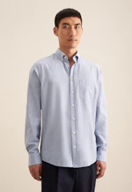 Regular Casual Hemd Uni in Hellblau |  Seidensticker Onlineshop
