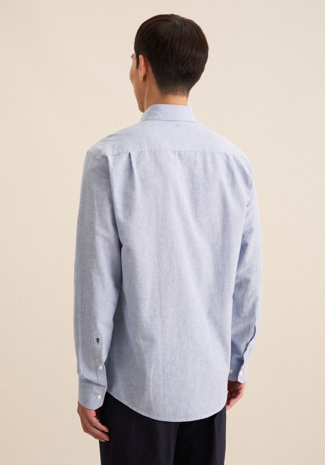 Regular Casual Hemd Uni in Hellblau | Seidensticker Onlineshop