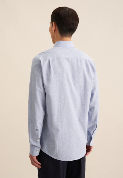 Regular Casual Hemd Uni in Hellblau |  Seidensticker Onlineshop