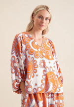 Chemise Paisley in Orange |  Seidensticker Onlineshop