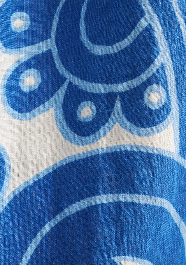 Rock Paisley in Mittelblau | Seidensticker Onlineshop