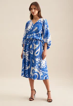 Rock Paisley in Mittelblau |  Seidensticker Onlineshop