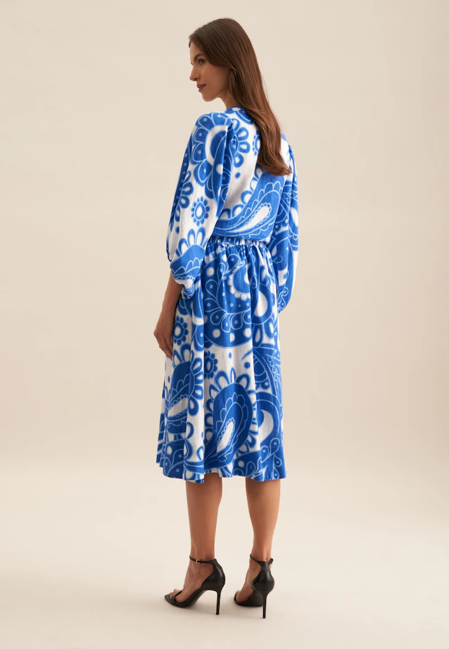 Rock Paisley in Mittelblau |  Seidensticker Onlineshop