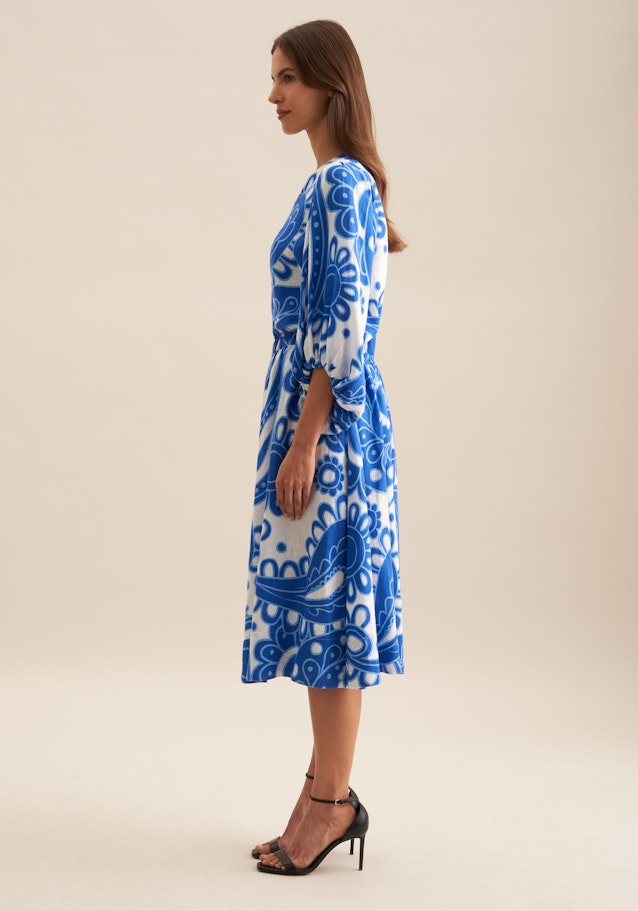 Rock Paisley in Mittelblau | Seidensticker Onlineshop