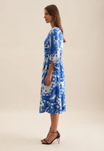 Rock Paisley in Mittelblau |  Seidensticker Onlineshop