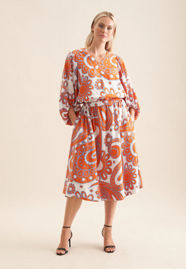 Rock Paisley in Orange |  Seidensticker Onlineshop