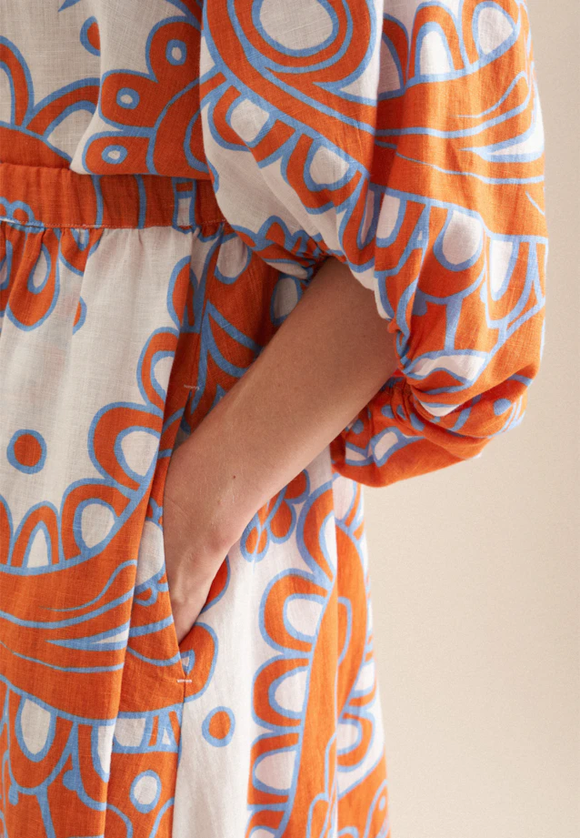 Rock Paisley in Orange |  Seidensticker Onlineshop