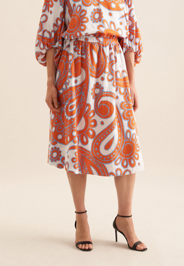 Rock Paisley in Orange |  Seidensticker Onlineshop