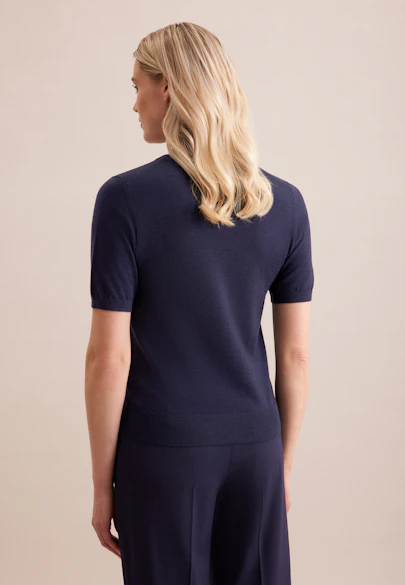 Regular Pullover in Dunkelblau |  Seidensticker Onlineshop
