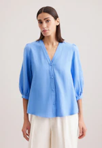 Tunique Uni in Bleu Clair |  Seidensticker Onlineshop